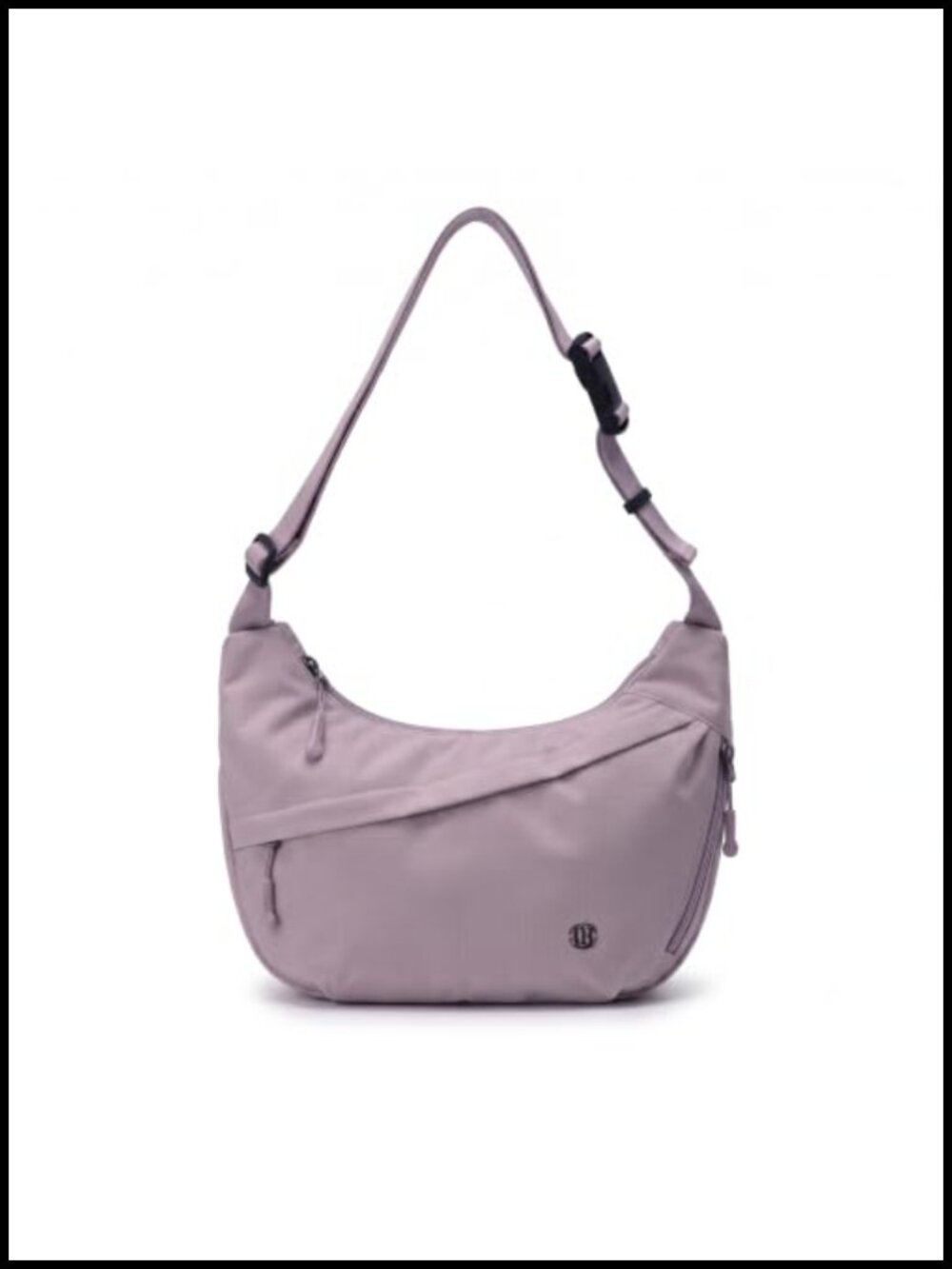 Waterproof Nylon Crescent Crossbody Bag